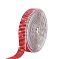 thumbnail image 1 of Self-Adhesive Crystal Rhinestone Ribbon Roll, 40in Bling Diamond Sticker Strips with 2mm Rhinestones, DIY Glitter Decoration for Crafts, Gifts, Wedding, Christmas (Blue/Yellow/Purple/Red), 1 of 5