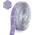 thumbnail image 1 of Self Adhesive Crystal Rhinestone Ribbon Strips, 1 Yard Diamond Ribbon Bling Rhinestone Sticker Rhinestone for Crafts,Wedding,Christmas Part, 1 of 7