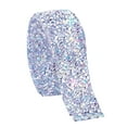 thumbnail image 1 of Self-Adhesive Crystal Rhinestone Sticker Roll 1 Yard, 1.17" Glass Diamonds Tape for DIY Phone Case & Craft, Peel & Stick Bling Trim for Decor, Silver, By Preplabs, 1 of 5