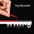thumbnail image 1 of Self Adhesive Curtain Sliding Track Without Punching Nano Silent Track Top Mounted Side Mounted Home Window Decor Accessorie, 1 of 8