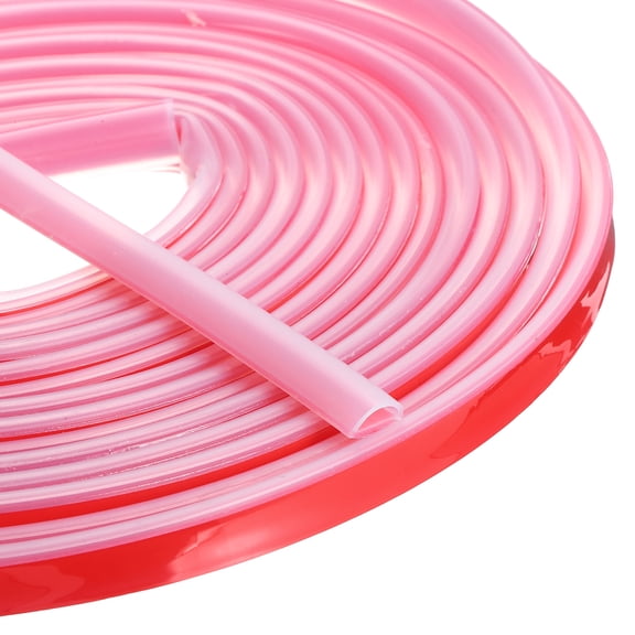 Uxcell 26 ft Self-Adhesive D-Shape Weather Stripping Door Seal 3/8" W × 3/16" T