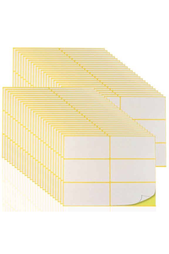 Self-Adhesive Design For Writable Blank Paper Label, Classification Sticker With Durable Matte Surface, 180Pcs Food Labels Suitable For Pens Pencils And Markers