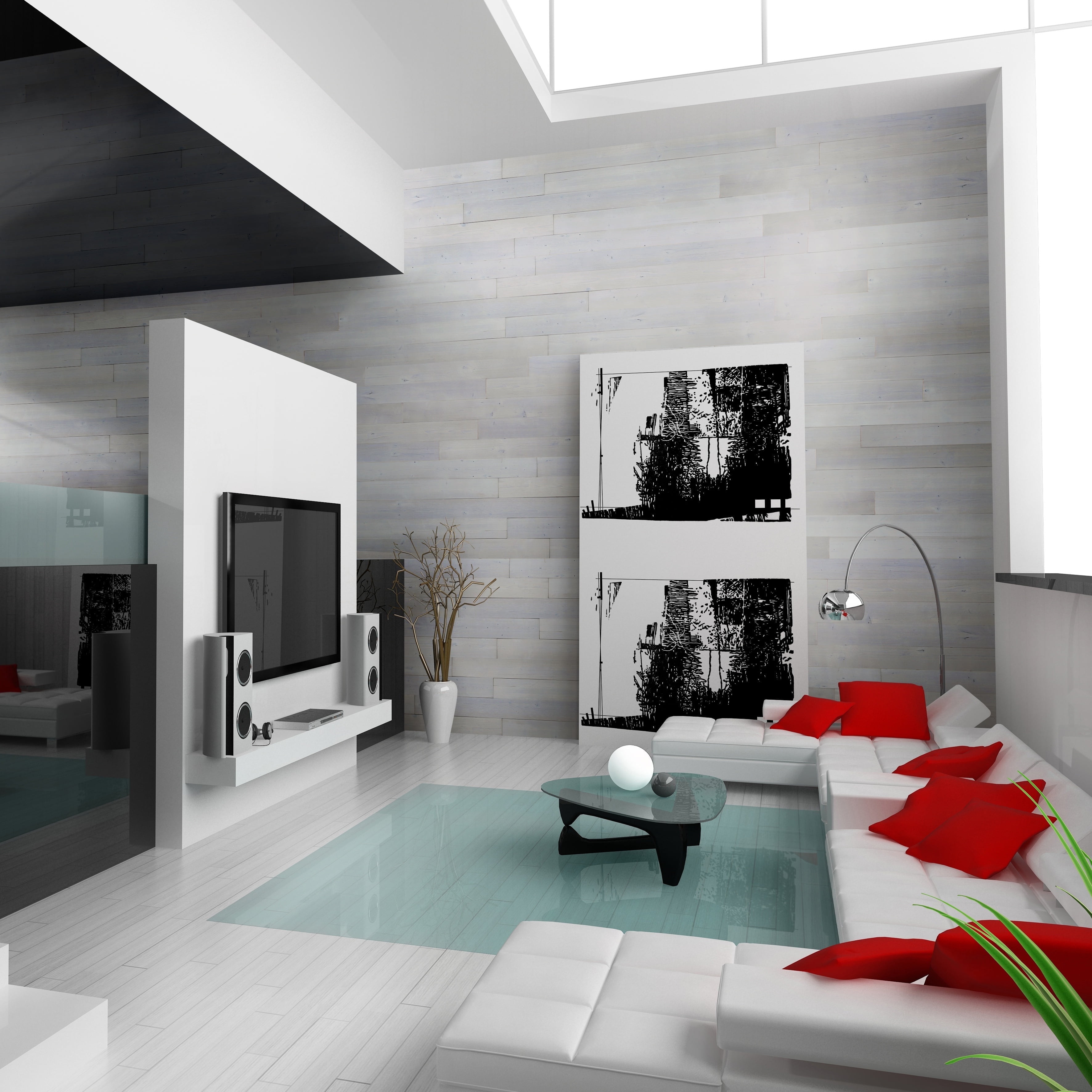 Rustic White Textured Peel & Stick Wood Wall Plank Panels