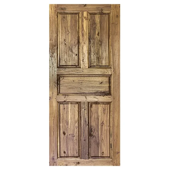 Self-Adhesive Door Stickers Wood Grain DIY Retro Wooden Doors Sticker D Waterproof Modern Classical