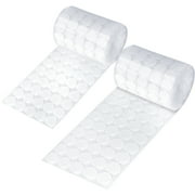 Self Adhesive Dots, Strong Adhesive 400pcs(200 Pairs) 0.79 Inch Round Adhesive Strips, Small Circle Dots, Sticky Back Tapes for Home Classroom Office