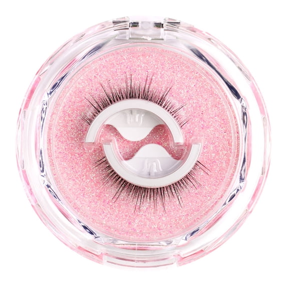 Self-Adhesive False Eyelashes - No Glue Needed, Reusable/Washable, Natural Look, for Parties/Daily