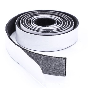 Red Sticky Self-Adhesive Felt Furniture Pad Roll For Hard Floors - 1m Length, Choose Width (10-100mm)
