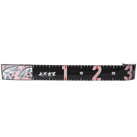 Self-Adhesive Fish Ruler Waterproof Decals Tape Fishing Measuring Tape Sticker for Fishing, Boats, Kayaks, Net Easy to Use