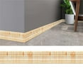 thumbnail image 1 of Self Adhesive Flexible Foam Molded Adhesive Decorative Wall Molding Line Baseboard Wallpaper Border Wall Sticker for Living Room Peel and Stick Wallpaper, Wall Decals Clearance Under $5.00, 1 of 5