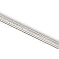 thumbnail image 1 of Self Adhesive Flexible Foam Molding Trim,3D Sticky Decorative Wall Lines Peel and Stick Wallpaper Border Wall Baseboard Trim for Home,Office,Hotel DIY Decoration Trim Molding,1 Roll,White,90.5"x3.1", 1 of 4