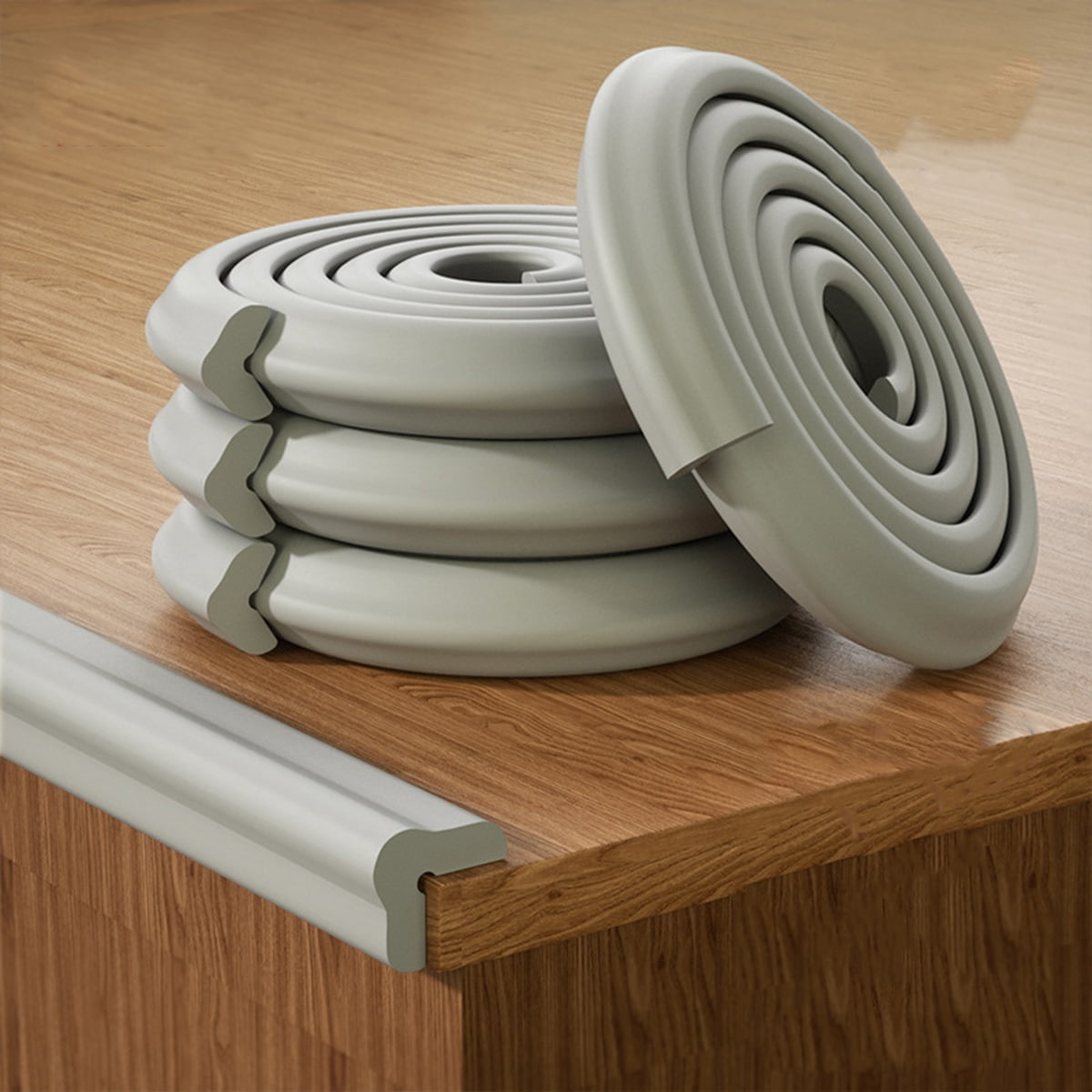 Self Adhesive Foam Edge Guards Safety Bumpers Baby Proofing Corner ...