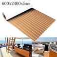 thumbnail image 1 of Self-Adhesive Foam Teak Decking EVA Foam Boat Flooring Faux Teak Decking Sheet Accessories Marine Boat Deck Mat, 1 of 5