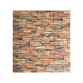 thumbnail image 1 of Self Adhesive Foam Wall Panels,Faux Brick Wallpaper,Foam Self Adhesive Wall Panels,Peel and Stick Stone Wallpaper for Living Room Bedroom Wall Decoration,A, 1 of 8