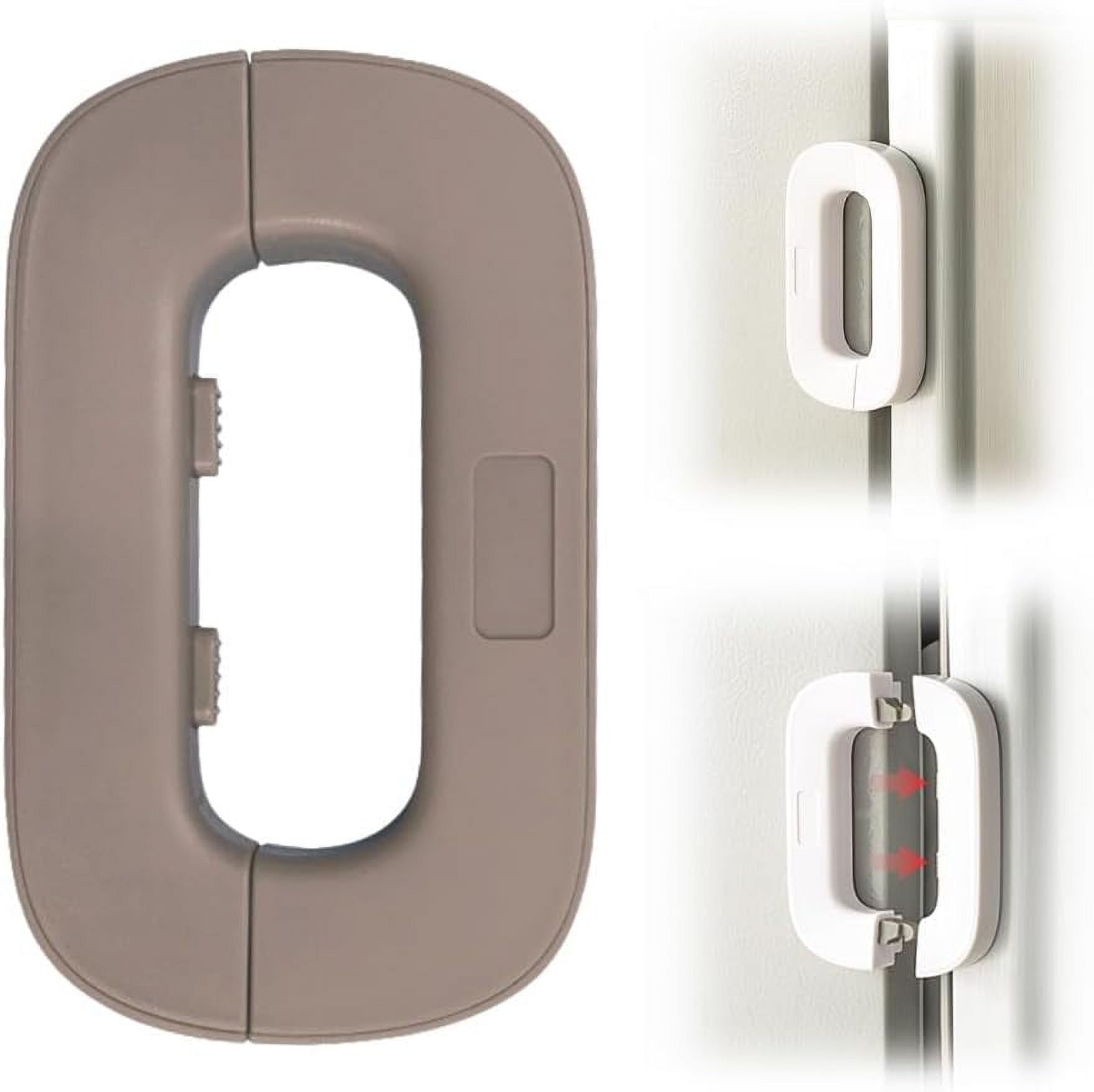 Self Adhesive Fridge Lock Latch System, 2024 Upgraded Fridge Lock for