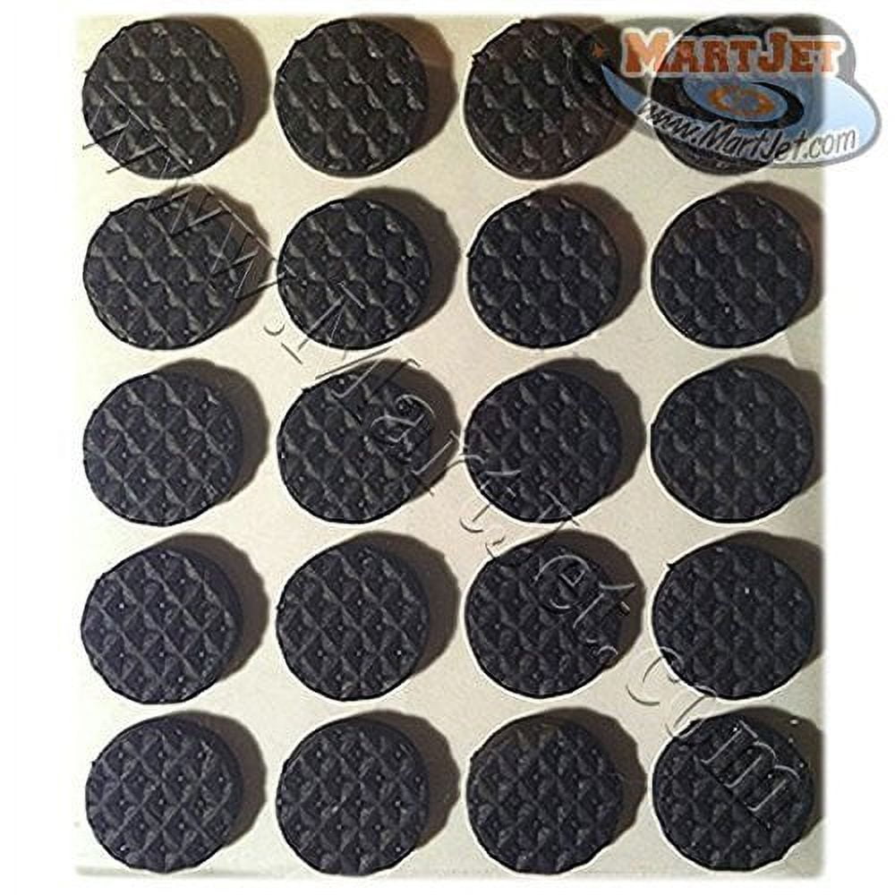 SelfAdhesive Furniture Scratch and Dent Protector Pads (Rubberized