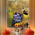 thumbnail image 1 of Self-Adhesive Ghost Letter Wall Sticker Halloween Window Decor Alphabet Design Easy Peel and Stick Removable Horror Theme, 1 of 8