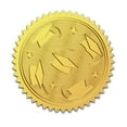 thumbnail image 1 of Self Adhesive Gold Foil Embossed Stickers Medal Decoration Sticker Hat 5x5cm 4pcs/sheet 25 Sheet, 1 of 7