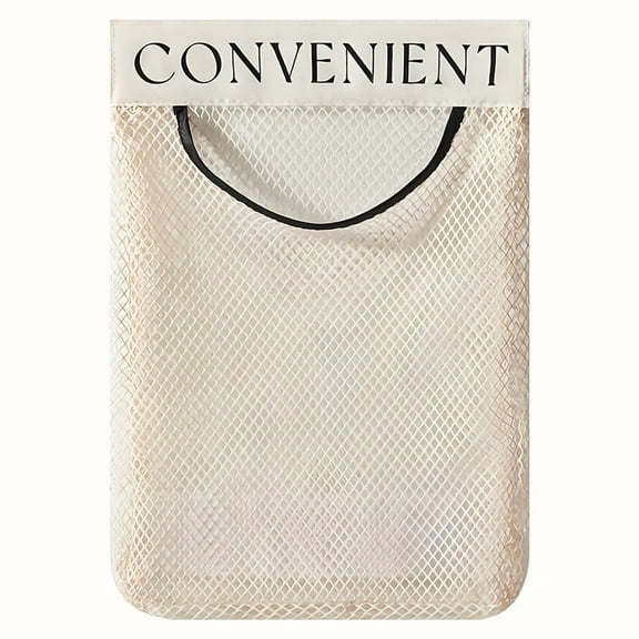 Self-Adhesive Grocery Bag Dispenser – Wall-Mounted Mesh Organizer for Kitchen, Pantry & Closet – Space-Saving & Easy AccessHighly praised!! !