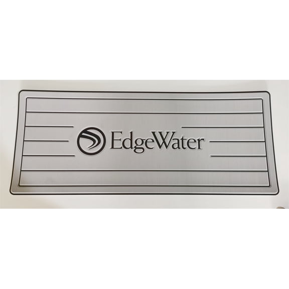 Self-Adhesive Helm Pad for EdgeWater Boats, 13mm EVA Foam Non-Slip Marine Mat, Peel and Stick Faux Teak Decking Protection Pad