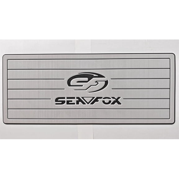 Self-Adhesive Helm Pad for Sea Fox Boats, 13mm EVA Foam Non-Slip Marine Mat, Peel and Stick Faux Teak Decking Protection Pad