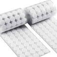 thumbnail image 1 of Self Adhesive Hook And Loop Dots 250 Pairs Round White Fasteners 10Mm Diameter, 1 of 1
