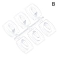 thumbnail image 1 of Self Adhesive Hooks Wall Door Plastic Strong Sticky Sucker Removable` U3F0, 1 of 9