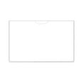 thumbnail image 1 of Self-Adhesive Index Card Pockets 10Pcs with Top Open for Loading Clear Plastic Card Holder for Organizing and Protecting (A), 1 of 8