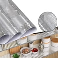 thumbnail image 1 of Self-Adhesive Kitchen Drawer Liner, Removable Aluminum Foil Wallpaper for Cabinet and Shelf Protection, 1 of 8