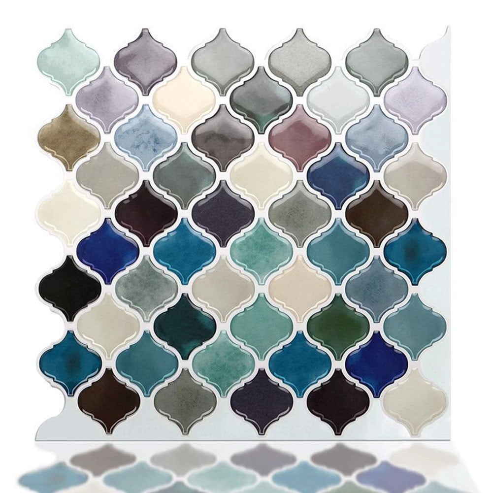Self Adhesive Kitchen Wall Tiles Bathroom Mosaic Tile Sticker Peel