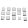 thumbnail image 1 of Quaqdae Self-Adhesive LED Strip Light Mounting Brackets and Clips,LED Light Strip Clips,LED Strip Light Holder (100-PACK White), 1 of 9