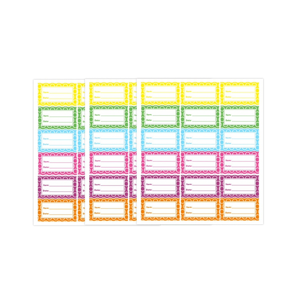 SelfAdhesive Labels School Children for Labelling, Folder Spine, Self