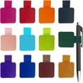 thumbnail image 1 of Self-Adhesive Leather Pen Holder for Notebooks, 12 Pack - Elastic Loop Pencil Holder for Journals, Planners, and More, 1 of 6