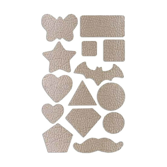 Self-Adhesive Leather Repair Patch - Sofa Car Seat Seamless Iron-On Fabric Stickers, Heat Activated Denim Twill Patches for Furniture Upholstery, Craft Reinforcement (25x15cm)