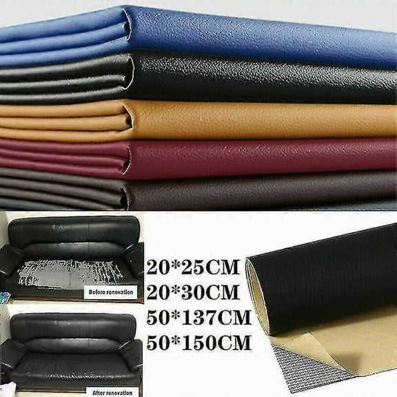 Self Adhesive Leather Repair Patch Couch Sofa Car Seat Chair Renovation Sticker