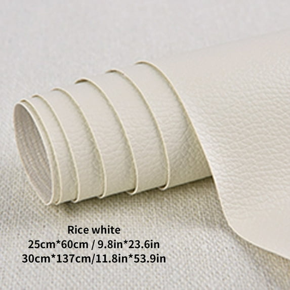 Self-Adhesive Leather Repair Patch for Furniture & Car Seats | 11.8" x 54" Vinyl Repair Tape | No-Glue Fabric Patch for Sofas, Bags & Jackets | 1 Roll