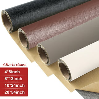  Printed Leather Repair Patch Tape Kit Self Adhesive Leather  Repair Patch for Furniture, Couch, Sofa, Car Seats,Office Chair,Vinyl  Repair Kit (Coffee Flower,20x30cm)
