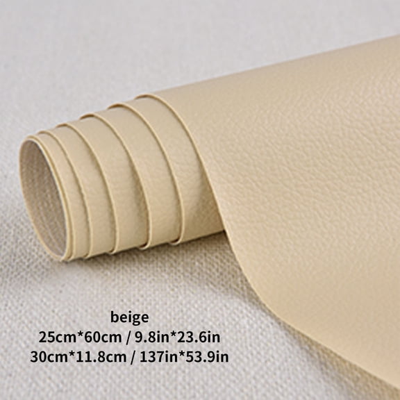 Self-Adhesive Leather Repair Patch, Quick Fix for Furniture Scratches & Holes, No Glue Needed