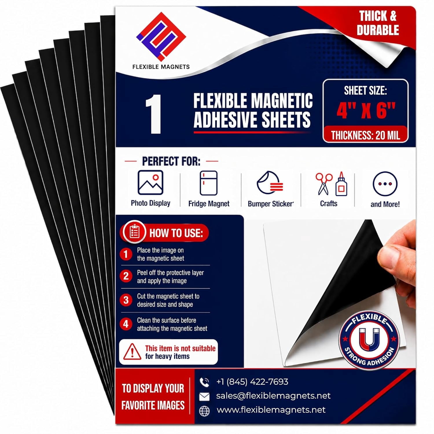 Flexible Magnets, Magnetic Sheets, 4