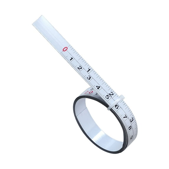 Self-Adhesive Measuring Tape Inch and Metric Double Scale Workbench ...
