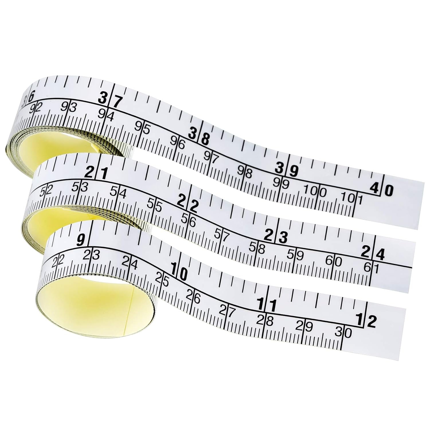 SelfAdhesive Measuring Tape Workbench Ruler Adhesive Backed Double