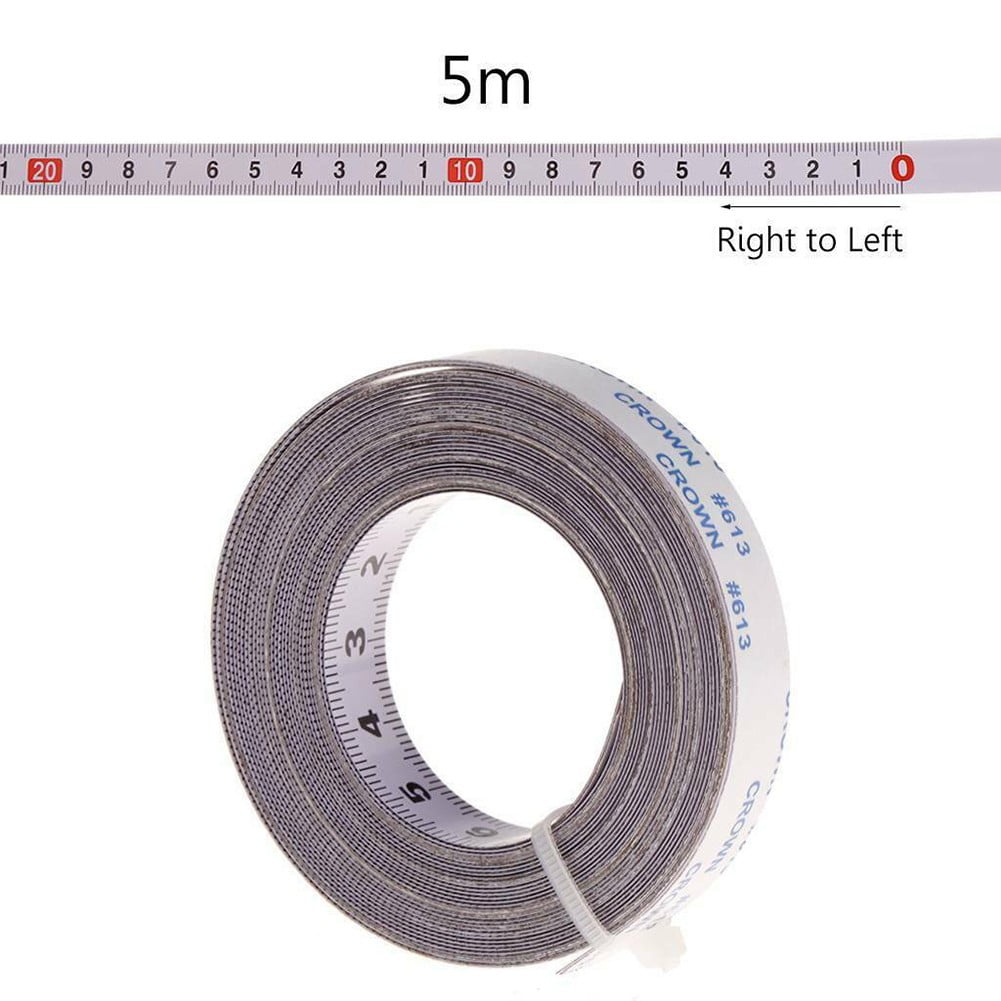Self Adhesive Metric Miter Track Tape Measure Scale Ruler Adhesive ...