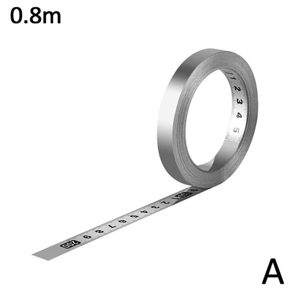 Self Adhesive Metric Scale Ruler,Stainless Steel Miter Tape Measure,Scale Ruler T-Track Saw Router Woodworkin Tape,for Table