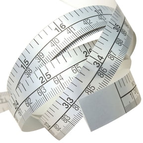 Self-Adhesive Metric and Imperial Ruler Tape, 1.5m Steel-Stick Measure Scale for Sewing Machines and Workbenches