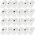 thumbnail image 1 of Self Adhesive Mini Caster Wheels, Roller Ball Transfer Bearing, 360° Rotation Universal Wheel, Sticky Pulley for Trash Can, Storage Box, Small Furniture (White - 24 Pcs), 1 of 8