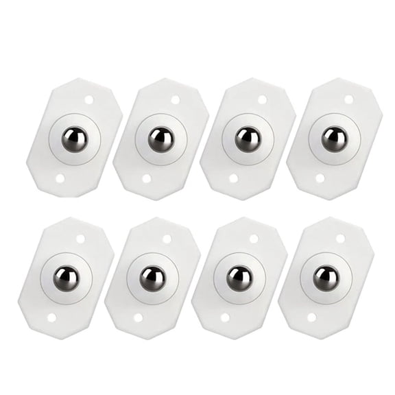 Self Adhesive Mini Wheels, 8Pack Mini Swivel Wheels Paste Pulley