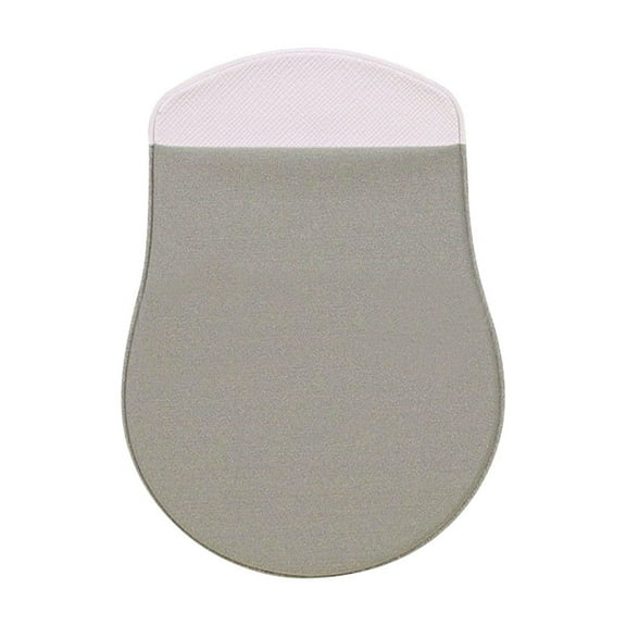 Self-Adhesive Mouse Storage Pouch, Stretchy Organizer Bag with Strong Sticky Back for Laptop Rear or Desk, Tidy Cable and Accessory Holder for Workspace and Travel