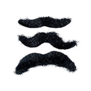 Self-Adhesive Mustaches - Apparel Accessories - 36 Pieces