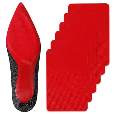Self-Adhesive Non-Skid Shoe Pads Anti Slip Shoe Grips for High Heels, Anti-Shedding Non-Slip Rubber Sole Protectors (3 Pairs) B62