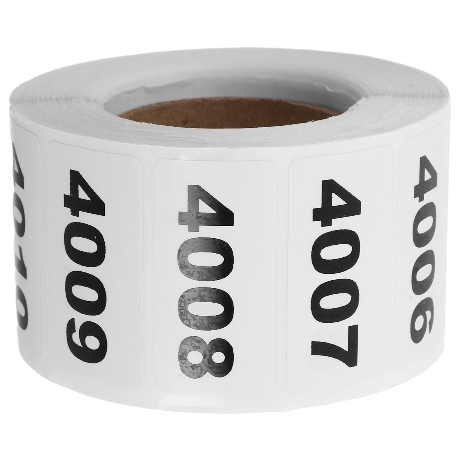 Self Adhesive Numbers,1 Roll Consecutive Number Labels Inventory ...