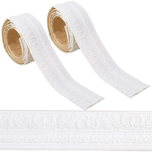 Self-Adhesive PE Contact Paper Wall Stickers for Shelf Liner Dresser Drawer Locker White 80mm 2.3m/pc